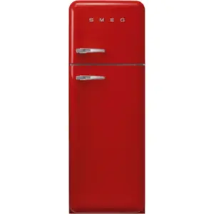 SMEG FAB30RRD6 Kühl-/Gefrierkombination Rechtsanschlag Rot 50s Style,