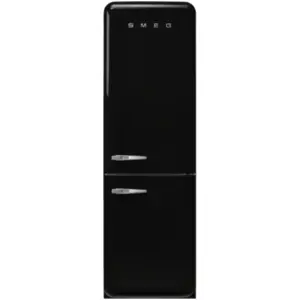 Smeg FAB32RBL6 Kühl- und Gefrierkombination Freistehend 331 l Schwarz
