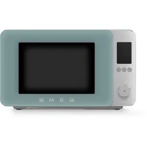Smeg Kombi-Mikrowelle MOC02EGMEU, 9 Fkt, 2100W, Smaragdgrün matt