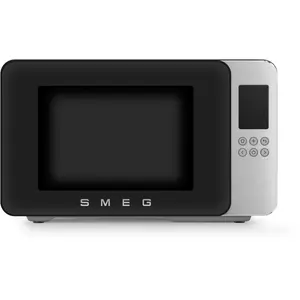Smeg Mikrowelle m. Grill MOC01BLMEU , schwarz