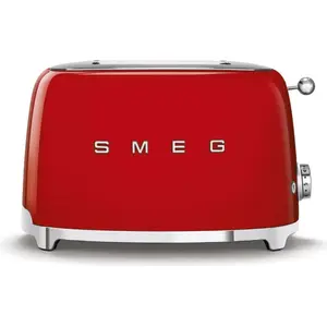 SMEG 50's Style Aesthetic TSF01RDEU Toaster, 950 W - Rot