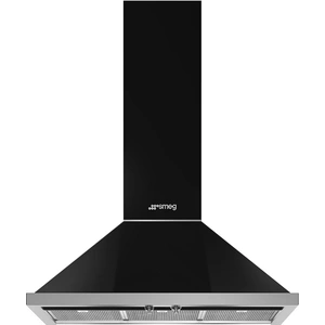 Smeg KPF9BL Wand-Dekor-Dunstabzugshaube schwarz