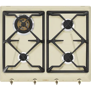 Smeg Srv864pogh 60 Cm Gasherd 4 Brennern Silber Silber One Size