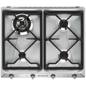 Smeg Sr964xgh 60 Cm Gasherd 4 Brennern