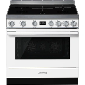 Smeg Cpf9ip 90 Cm Induktionsherd Mit Backofen 5 Brennern One Size günstig