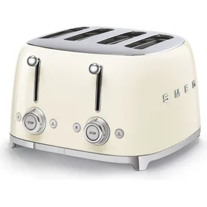 SMEG Toaster - 4 Schlitze - Creme - TSF03CREU günstig