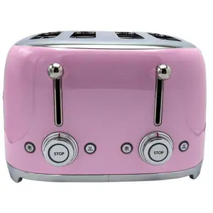 Smeg Toaster TSF03PKEU, 4 kurze Schlitze, 3000 W günstig