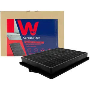 Wpro 484000008693, Filter für Dunstabzugshaube, Schwarz, 290 mm, 230 m...