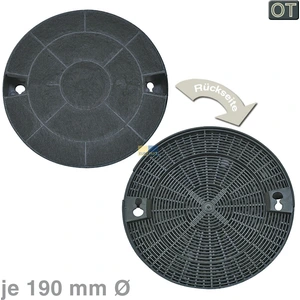 Whirlpool 1 Paar Aktivkohlefilter AMC912 vom Hersteller Wpro 481249038...