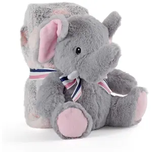 Allie Elefant Kuscheldecke + Plüschtier 22cm