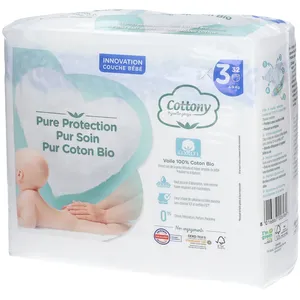 Cottony Baumwollwindeln Größe 3 4-9 kg 32 ct günstig
