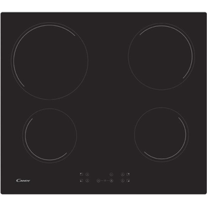 Candy CC64CH, Schwarz, Integriert, Keramik, Keramik, 4 Zone(n), 4 Zone...