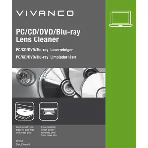 Vivanco Laserreiniger für PC, CD, Blu-ray und DVD (62557) günstig