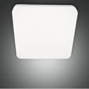 Fabas Luce LED-Deckenleuchte LB25 Folk 2150lm 3000K IP65 weiß