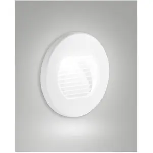 Fabas Luce, Gartenbeleuchtung, WINK WHITE LED Stufenbeleuchtung 3W war...