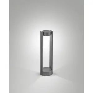 Fabas Luce NAGI DARK GREY LED Poller 9W warmweiß Dunkel Grau 6564-10-2...
