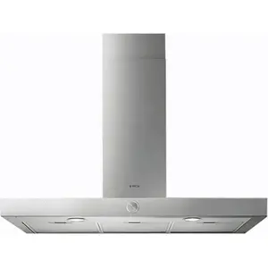 Dekorative, 90 cm breite wandhaube, 67 db, 537 m³/h, edelstahl Elica P...