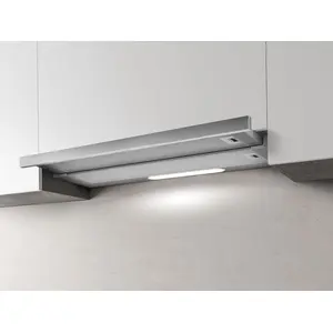 Elica ELITE14 LUX GRIX/A/60 Built-under Silver, Stainless steel 336 m³...