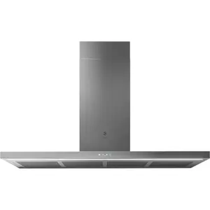 Dekorative, 120 cm breite wandhaube, 54 db, 410 m³/h, edelstahl Elica ...