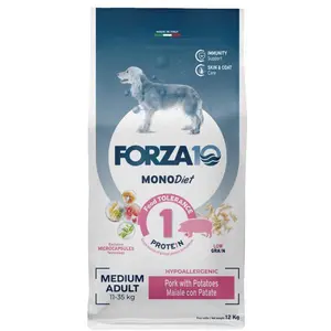 Forza10 Medium MonoDiet Schweinefleisch mit Kartoffeln für Hunde 12kg ...
