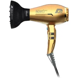 Parlux, Föhn, Haartrockner Alyon Ionic, gold mit Magic Sense (2250 W)