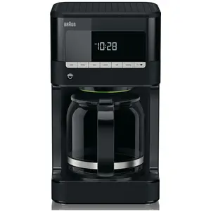 Braun KF 7020, Filterkaffeemaschine, Gemahlener Kaffee, 1000 W, Schwar...