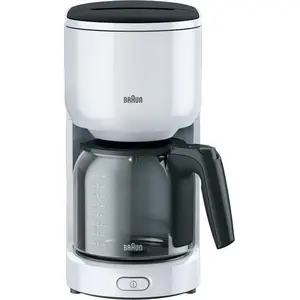 Braun KF 3120 PurEase, Filterkaffeemaschine, 1000 W, Weiß