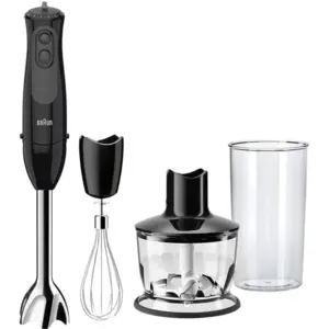 Braun MultiQuick 5 MQ 3135 BK, Pürierstab, 900 W, Schwarz