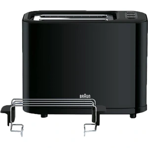 Braun HT3010BK, 2 Scheibe(n), Schwarz, Tasten, Drehregler, 1000 W, 297...