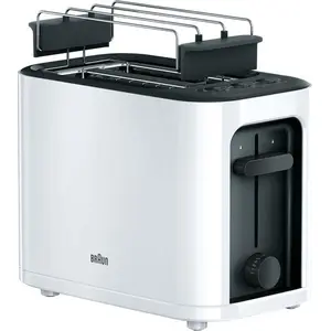 Braun PureEase HT 3010 WH, 2 Scheibe(n), Weiß, Tasten, Drehregler, 100...