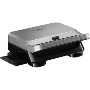 Braun Griller SM5006, Waffeleisen, Schwarz, Silber