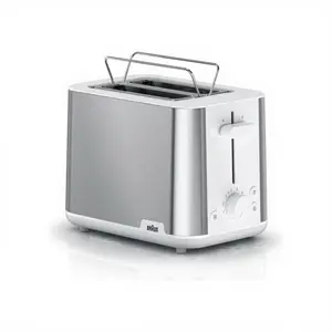 BRAUN Toaster PurShine HT1510WH in Weiß für perfekte Röstung mit elega... günstig