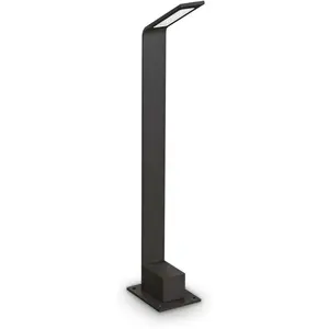 Ideal Lux 326696 OUTDOOR AGOS LED-Stehleuchte/Mastleuchte für den Auße...