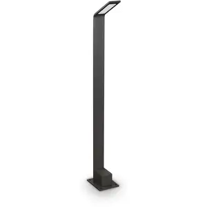 Ideal Lux 326733 OUTDOOR AGOS LED-Stehleuchte/Mastleuchte für den Auße...