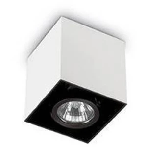 Moderne Deckenleuchte Mood Square Aluminium Weiß 1 Licht Gu10 7W 3000K...