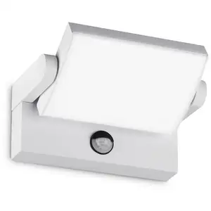 Ideal Lux LED-Außenwandleuchte Swipe Sensor, weiß, IP54