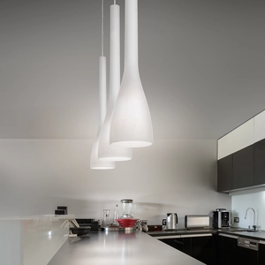 Ideal Lux FLUT SP1 SMALL, 1 Glühbirne(n), E14, IP20, Weiß