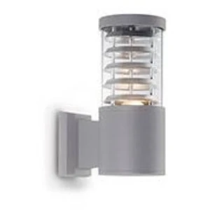 Ideal Lux Tronco AP1, Wandbeleuchtung für den Außenbereich, Grau, Alum...