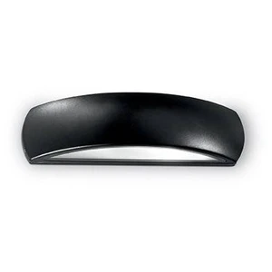 Moderne Wandleuchte Giove Aluminium Schwarz 1 Leuchte E27