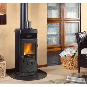 La Nordica SUPER JUNIOR, Schwarz, Brennholz, 143 m³, 80%, 1,5 kg/h, 50... günstig