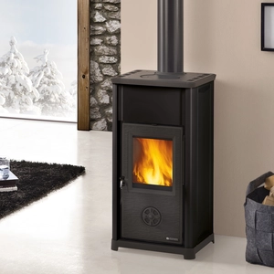 La Nordica Kaminofen | TEA 5.0 | 7,0 kW | schwarz günstig