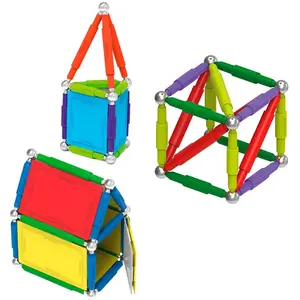 Supermag Tags Squares & Rectangles Bauspiel 160 Stücke
