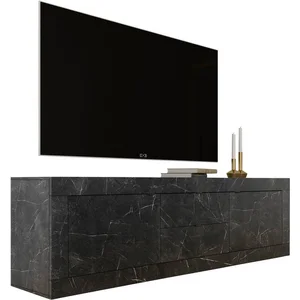 CALICOSY Home affaire Lowboard Basic Breite 210 cm, TV-Board 2 Türen, 2 Schubkästen, TV-Schrank, Metallgriff, moderne Rahmenoptik, viel Stauraum, Farbauswahl günstig