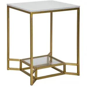 Niedriger Tisch Mauro Ferretti Double 47x47x60 cm günstig