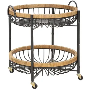Doppelkorbwagen Mauro Ferretti 57x55,5x62,5 cm günstig
