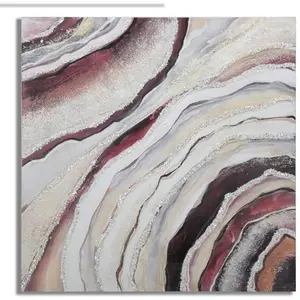 Wanddekoration Leinwandmalerei Mauro Ferretti 80x2,8x80 cm günstig