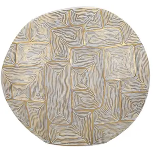 Vase Mauro Ferretti Resina Eclips 36x11x34,5 cm günstig