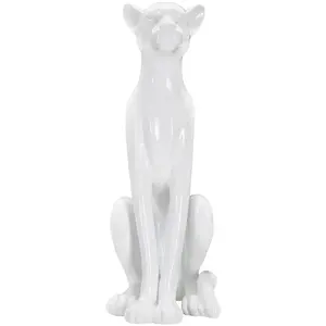 Statuette Mauro Ferretti Leopardo Sit 27x38x74 cm günstig