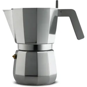 Alessi Moka, Espressokocher, Silber