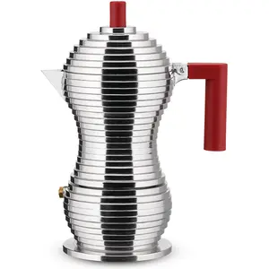 Alessi Pulcina Espressomaschine für Induktion geeignet, Espressokocher...